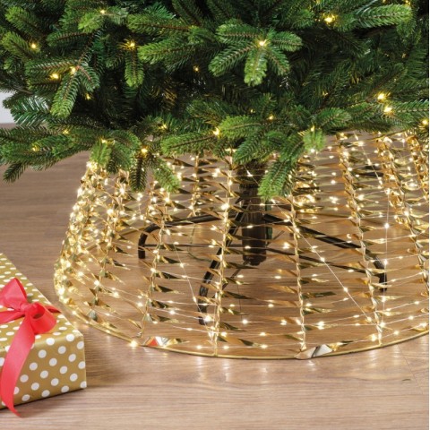 COPRIBASE PET ORO 600 LED H.28 D.72 2